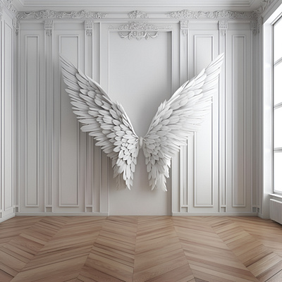 Angelic Wings ai angelic design generated illustration wings