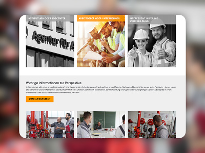 Zentrum für Brandschutztechnik branding design graphic design minimal ui ux web webseite wordpress