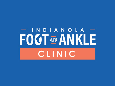 Indianola Foot and Ankle Clinic Branding Project clinic logo doctor logo foot logo hospital logo iowa logo medical logo