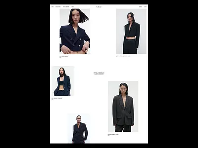 Céleste - E-commerce Exploration branding concept design desktop ecommerce editorial exploration fashion layout minimal modern product typography ui ux web webdesign whitespace