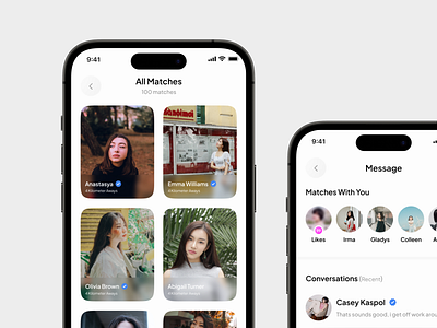 Kencan - Dating App Messages by Rizki 🌱 for Nija Works on Dribbble