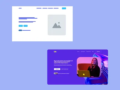 Wireframe - Prototype / UI - UX ui ux figma