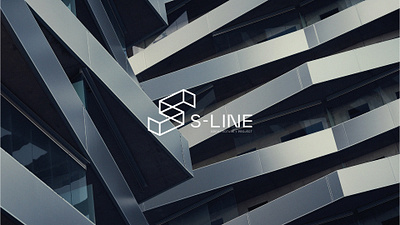 S-Line Architecture Logo Design branding corporate branding design illustrator logo typography