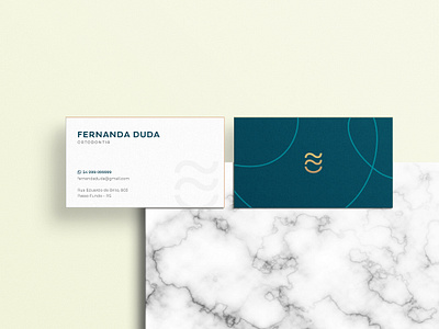 Fernanda Duda – Orthodontics branding dentist dentistry graphic design green logo medical orthodontics