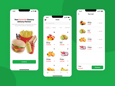 Food Delivery App 999watt ui ux