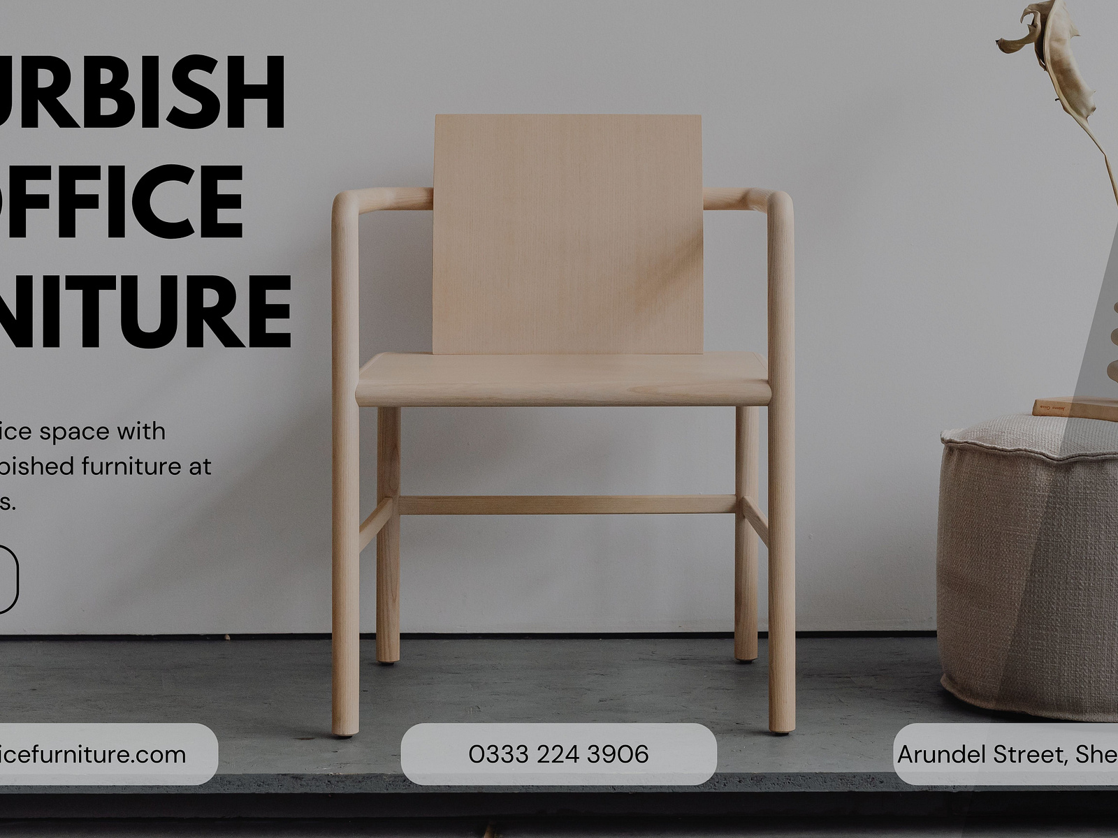 Free Shipping on Refurbished Office Furniture over €500 London by