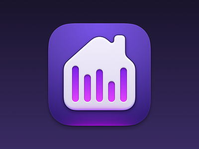 MeterStats for iOS – Icon app icon icon ios ios app icon sketch.app