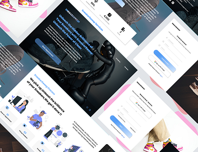 SneakerSweep design illustration ui web design