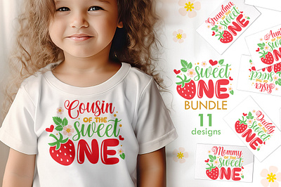 Sweet of the One Family Bundle T-shirt design sublimation graphic design