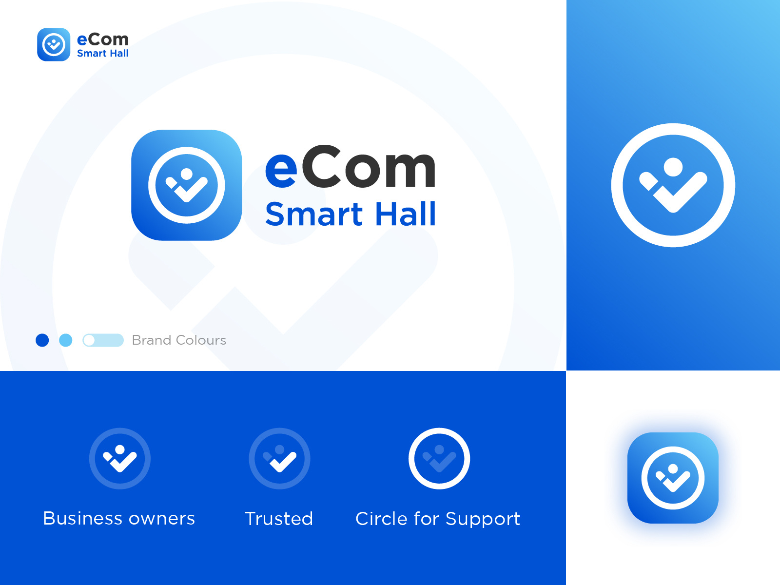 eCom Logo branding design design lab e commerce e commerce logo graphic design logo logo design modern logo vector web logo website logo