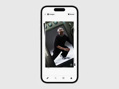 PhotoStudio® — [Swipe interaction] aftereffect animation app branding editing graphic design interface ios logo microinteraction motion graphics photo swipe template ui ux