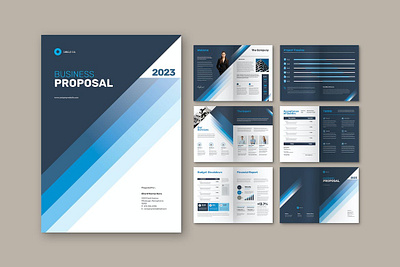 Proposal Template a4 annual annual report annual report brochure bifold brochure brand identity brochure brochure design brochure template company company brochure company profile corporate brochure indesign lookbook magazine print printable proposal template