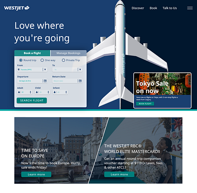 Westjet Modern Update