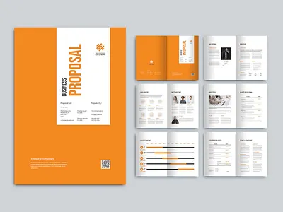 Proposal Template a4 annual annual report annual report brochure bifold brochure brand identity brochure brochure design brochure template company company brochure company profile corporate brochure indesign lookbook magazine print printable proposal template
