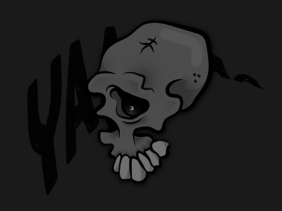 Yaaa, another skully… art dark mobile skull vector