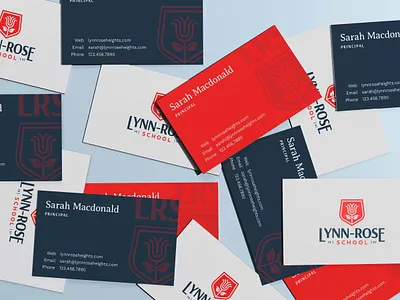 School Logo Design | Lynn-Rose School branding design graphic design logo logo design