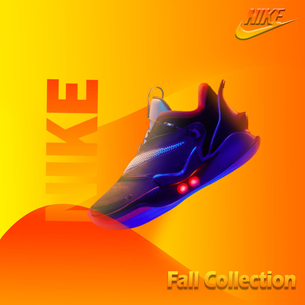 Nike Fall Collection Poster by Lakshya on Dribbble