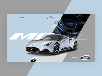 Maserati | Landosite landing maserati maserati landing page ui ux uxui web web design website