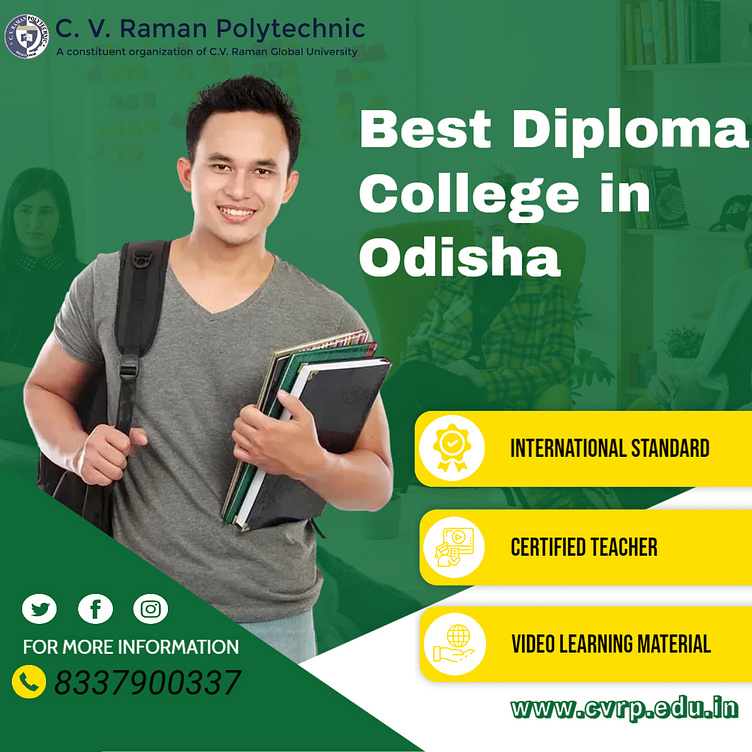 Best diploma college in Odisha by cvrp on Dribbble