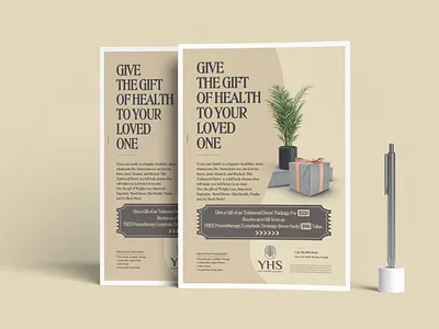YHS - Flyer brochure business corporate creative design flyer graphic graphic design leaflet logo marketing modern print professional