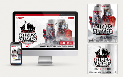 Kings & Queens of Corbet's branding graphic design illustration logo