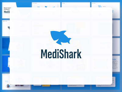Medical E-Learning Platform Logo Design for MediShark. brand identity branding coaching logo course logo e learning logo icon logo logo logo design logo mark medical logo
