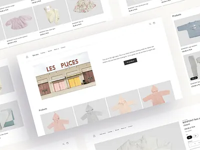 E-Commerce Web Design baby branding clothes design e comerce e commerce fashion for kis kids kids e comerce online shop online store shopping cart ui ux web web design website