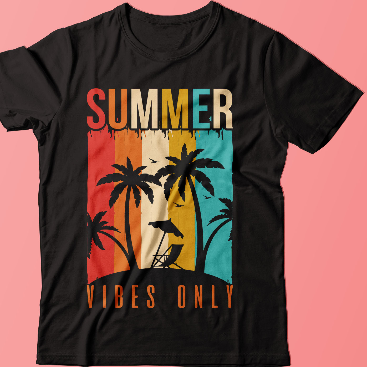 Summer T-shirt Design by TheMegaStore on Dribbble