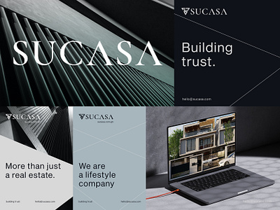 Sucasa Properties Brand Identity brand development brand identity branding design graphic design logo logo design real estate vector visual identity