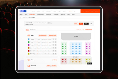 Ticketing system - UX|UI cms design product ticketing ui ux