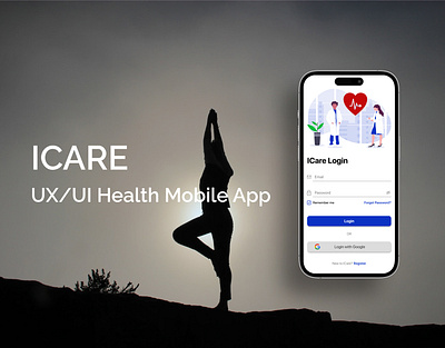 UI/UX Health Care Mobile App app design health care ios mobile app ui user interface ux uxd uxdesign