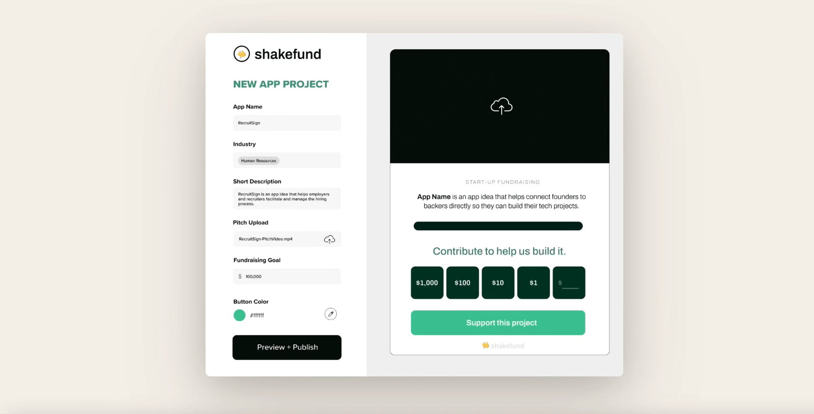 ShakeFund Fundraising App by Lily O. on Dribbble