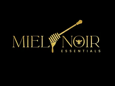 Miel Noir Branding luxury ui website