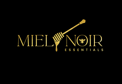 Miel Noir Branding luxury ui website