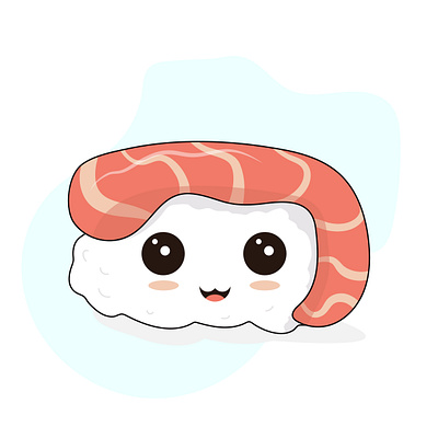 Little sushi kawaii by Anastasia on Dribbble