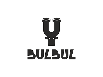 BulBul branding bull design graphic design icons logo pipes vector