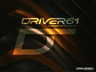 Driver61 | Forge New Limits Logo Design. 3d branding design graphic design logo logo design branding