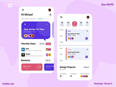Project Manager- DesignDrug Design Challenge 01/90 app design challenge ui ux watchmegrow