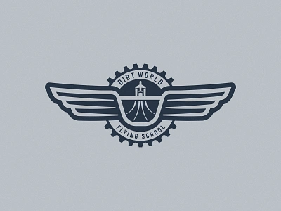 TBT#5 airplane badge bmx branding bycicle fly flying graphic design handlebars illustration logo retro school sticker vintage