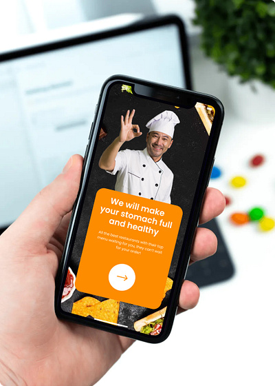 Streamlined Food Delivery Mobile App app design ui ux