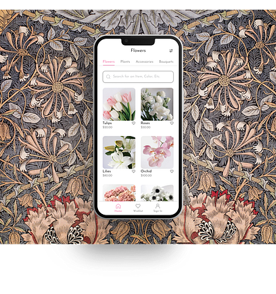 Flower Delivery App! app design ui ux