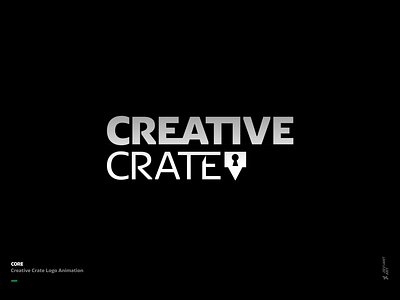 Core - ( Creative Crate Logo ) 7 of 9 | DeviantArt after effects animation branding clean design deviantart graphic graphic design icon lock logo marketing motion typography vector