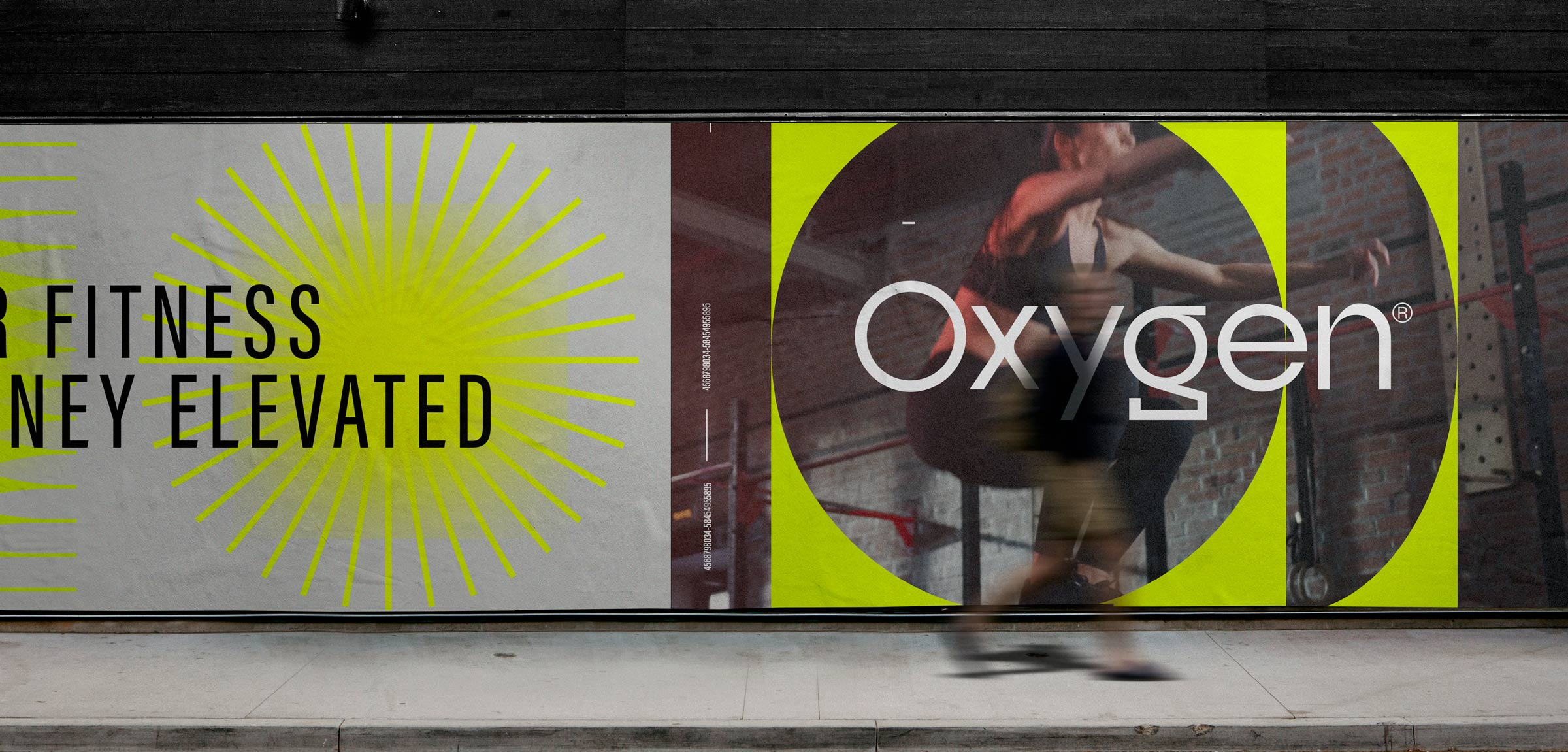 Fitness Brand Identity Design brand branding community design fitness geometric graphic design icon identity logo mark minimal modern neon trainer vector workout