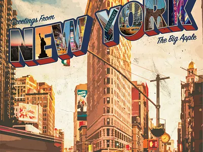 New York Poster branding design graphic design illustration poster