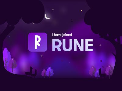 I have joined RUNE app chat design gaming job join joined multiplayer product rune voice