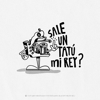 Tatú posters 30s cartoon cartoon logo characterdesign illustration linework poster tattooo vectorwork