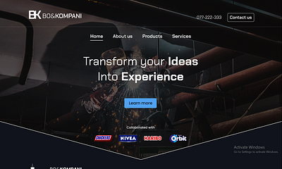 Bo&Kompani - Welder Company ui