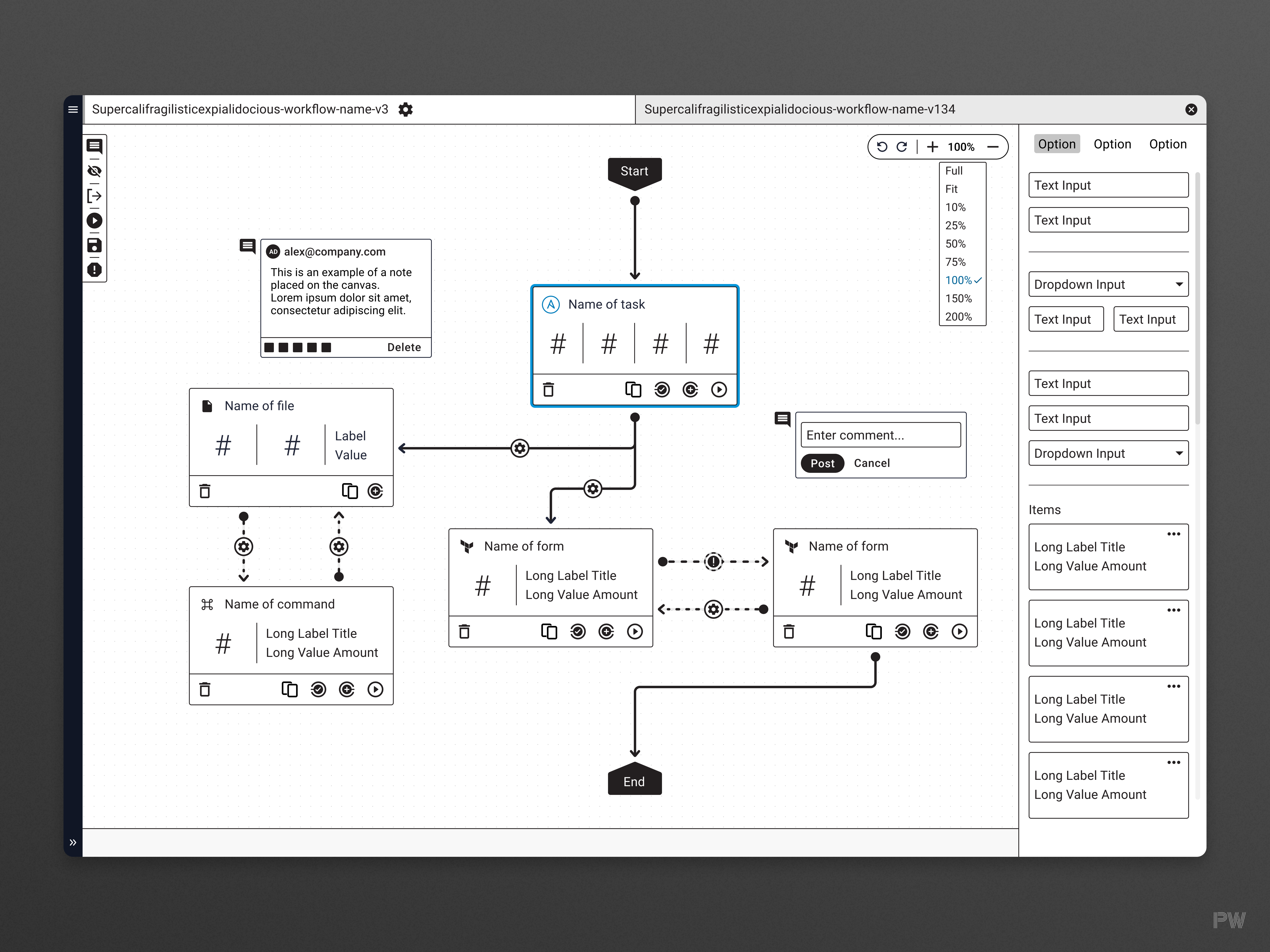 Workflow Canvas