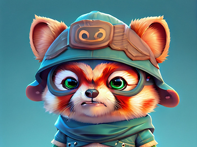 Baby Tanuki by Jason Koh on Dribbble