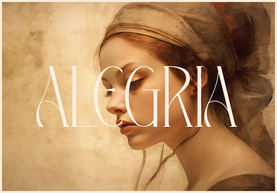 Alegria logo branding design graphic design logo